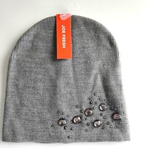 Joe Fresh Winter Beannie Hat Grey New With Tags